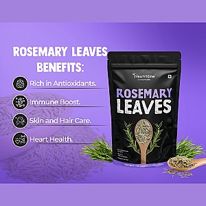 Rosemary Dried Leaves for Hair Growth|With 100ml Spray Bottle |100ml Comb Bottle (100 g)
