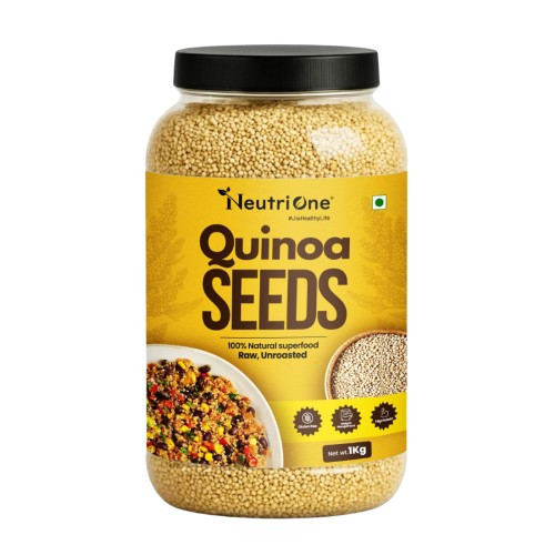 Quinoa Seeds White 1kg | 100% Natural Superfood | Weight Management,High Protein Quinoa Seeds (1 kg)