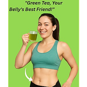 Green Tea Lemon for Weight Loss & Boost Immunity| Vitamin C|Authentic Tea Leaves Lemon Green Tea Bags Box (25 Bags)