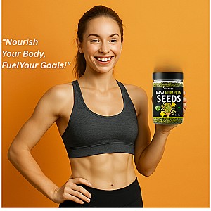 Raw Pumpkin Seeds for Boost Immunity With Fiber,Protein,Fat,Calcium,Magnesium Pumpkin Seeds (500 g)