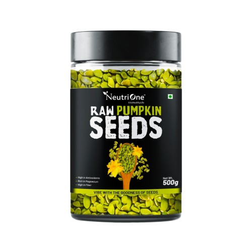 Raw Pumpkin Seeds for Boost Immunity With Fiber,Protein,Fat,Calcium,Magnesium Pumpkin Seeds (500 g)