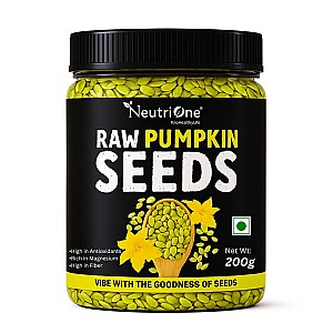 Raw Pumpkin Seeds for Boost Immunity With Fiber,Protein,Fat,Calcium,Magnesium Pumpkin Seeds (200 g)