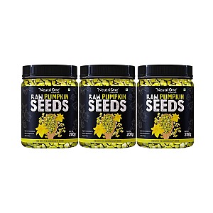 Raw Pumpkin Seeds for Boost Immunity With Fiber,Protein,Fat,Calcium,Magnesium Pumpkin Seeds (3 x 200 g)