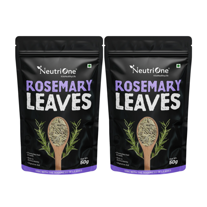 Premium Organic Rosemary Dried Leaves - 100% Pure & Natural (100 g)