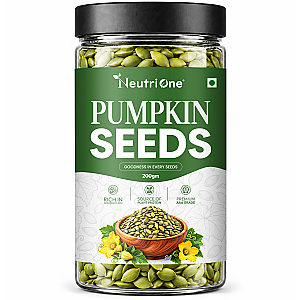Raw Pumpkin Seeds for Boost Immunity With Fiber,Protein,Fat,Calcium,Magnesium Pumpkin Seeds (200 g)