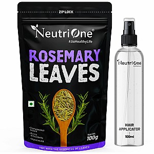 Rosemary Leaves Dried for Hair Growth|Skin Glow| With 100ml Spray Bottle (100 g)