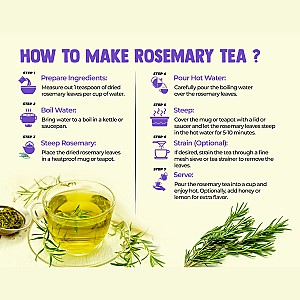 Rosemary Leaves Dried for Hair Growth |Skin Glow | Aromatic Herb for food (200 g)
