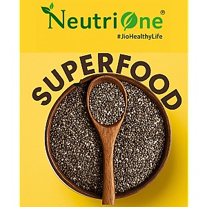 Raw Chia Seeds for Weight Loss with Omega 3 ,and Fiber,Calcium Rich/Protein Chia Seeds (2 x 500 g)